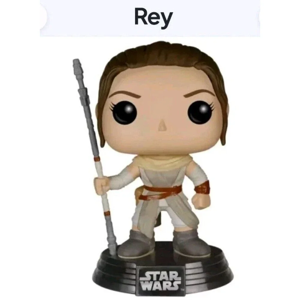 NIB Funko POP! Star Wars Rey Vinyl Figure #58